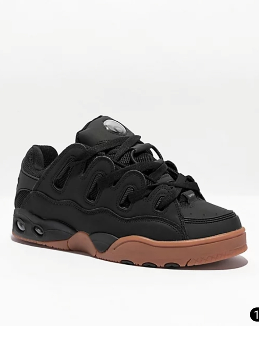 Osiris D3 OG Black & Gum Skate Shoes Men's Sz 13